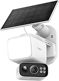 Tapo 2K Outdoor Pan/Tilt Wireless Floodlight Security Camera - Battery Power with Solar, 360º AI Motion Tracking, Person/Vehicle Detection, Subscription-Free Local Storage or Optional Cloud, C615F KIT