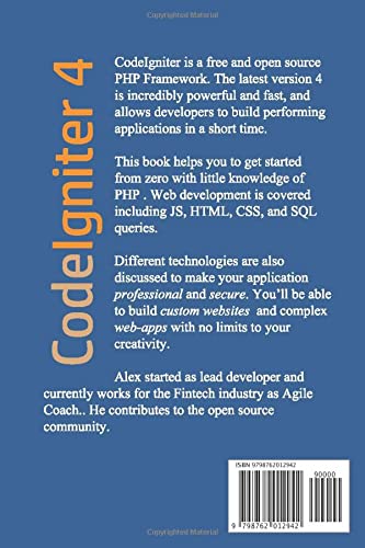 Pro CodeIgniter: Learn how to create professional web-applications with PHP.