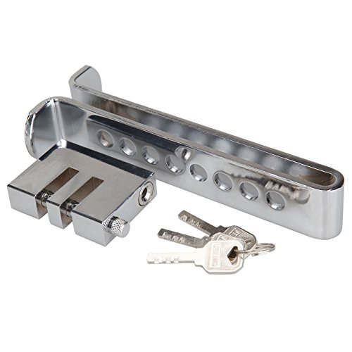 Paneltech Stainless Steel 8 Holes Clutch Lock Car Brake Lock Anti-Theft Device,Vehicle Security Protection Car Brake Lock #TOP1
