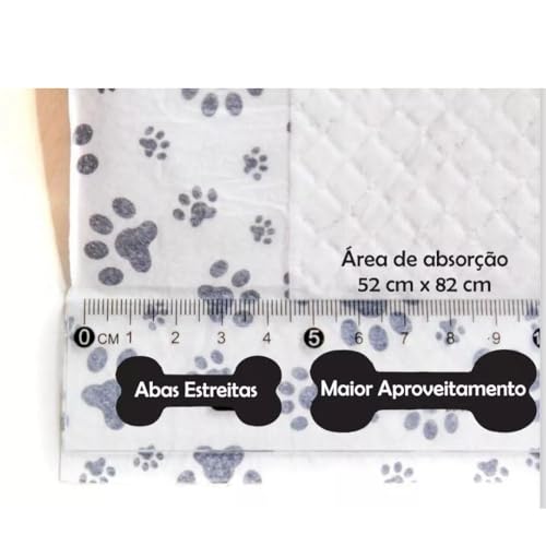 Tapete Higiênico Para Cachorro Gato Pet Econopad 90x60cm Pct 30Un Carvão Bambu Ativado Tapetinho Pre