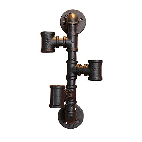 Soporte de vino vintage para pared LUNEZY metal