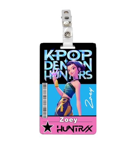 Zoey ID Badge PVC Cosplay Costume