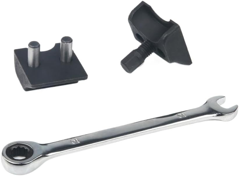 Suspension Strut Splitter Wheel Hub Steering Knuckle Expander Spreader Tool Steel Assembly Compatible with Car