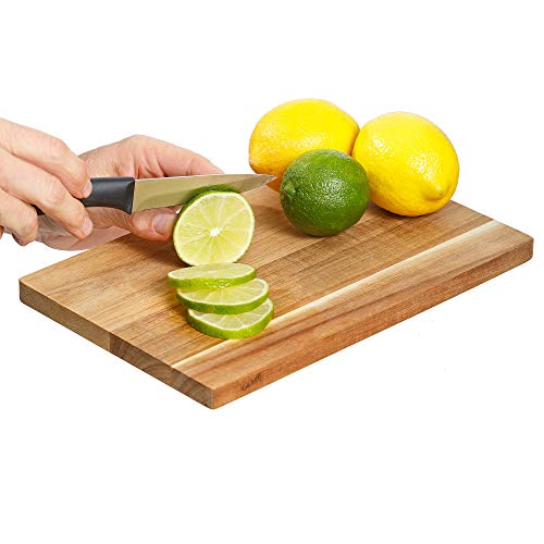 Tabla de cortar de madera Glad acacia 11x7 pulgadas miniatura 2