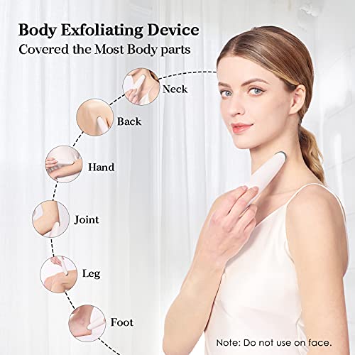 Newdermo Body Microdermabrasion Exfoliator Machine - Professional Suction Body Diamond Dermabrasion Device With 2 Large Diamond Suction Tip - Advanced Home Body Treatment Tool #TOP4