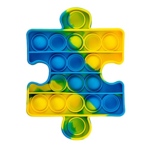 CRAZE- PressNPop Unisex Puzzle Press N Pop it-Fidget Toy-Juguete Anti Estrés-Pieza de Puzle Multicolor, niñas y Adultos (37232)