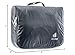 Deuter Wash Center Lite II 3L - Lightweight Hanging Toiletry Bag for Trekking and Travel - Black