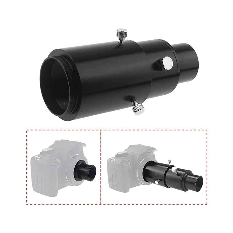 Tubo de extensión variable de 1,25" para adaptador de cámara de telescopio en astrofotografía 2