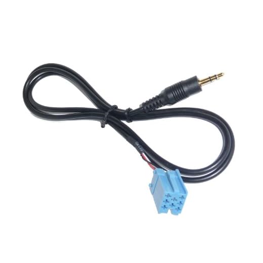 Bil bil bil AUX Line In adapter kabel för Mp3-spelare