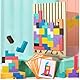 Holz Stapelspiel Tetris Holzspiel Holz Tetris Montessori 3in1 Wooden Blockstetris Holzspiel Montessori Spielzeug Holzpuzzle Wood Stacking Puzzle Toy Art HöLzerne Puzzlespielzeuge 3d Puzzle Tetris