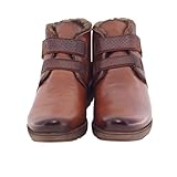 GIORDA 27491. Botin Sport DE Piel con Gancho y Bucle Mujer Negro 38