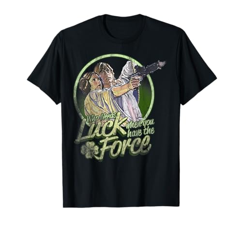 T-shirt Star Wars Luke & Leia pour une soirée Saint-Patrick réussie entre amis ou en pub