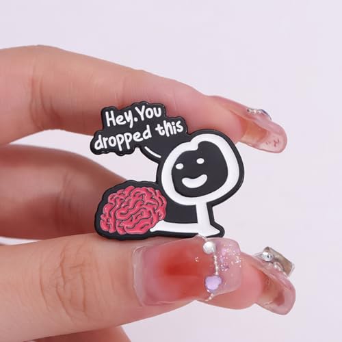 Image of Enamel Pins Cute Lapel Badge Funny Pins for Backpacks Hats Clothes Decorative, Men Women's Brooches Pins Gifts