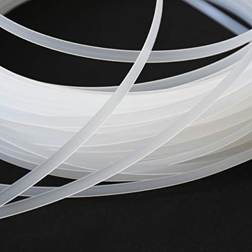 ZHONGJIUYUAN 219 Yard Roll of 8mm Wide Clear & Uncovered Plastic Boning-Thick:2mm ZHONGJIUYUAN 219 Yard Roll of 8mm Wide Clear & Uncovered Plastic Boning-Thick:2mm