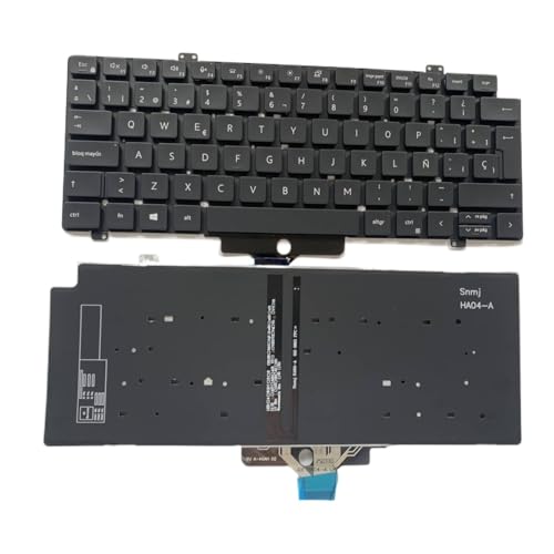 Clavier Latitude 7430 P136G rétroéclairé espagnol SP de rechange