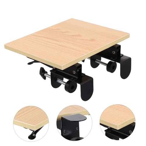 Planche extension ergonomique bois et abs pour bureau assis - 3