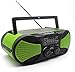 Produktbild Hoodie Solarbetriebene NOAA Weather Radio, Notfall Wetter Crank Solar Radio Mit Audioeingang 4000Mah Energien-Bank 3W Taschenlampe Leselampe SOS Alarm Notfall