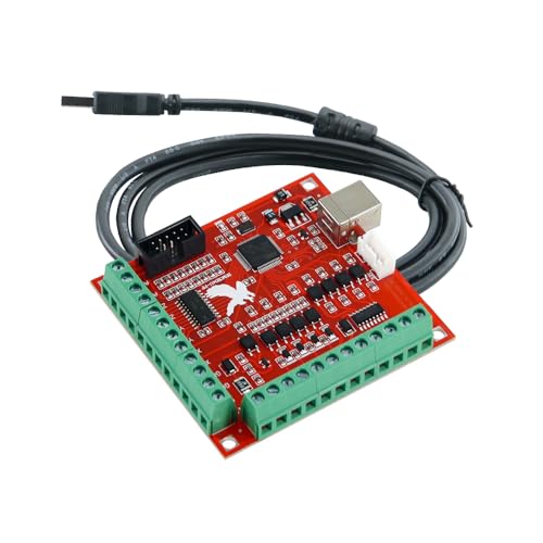 RNR Breakout Board USB MACH3 100Khz 4-Achsen-Interface-Treiber-Motion Controller-Karte Eine Slave-Achse für CNC-Gravierfräser RNR Breakout Board USB MACH3 100Khz 4-Achsen-Interface-Treiber-Motion Controller-Karte Eine Slave-Achse für CNC-Gravierfräser
