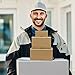 RLAVBL 7x5x4 Shipping Boxes Set of 25, Brown Corrugated Cardboard Box for Packing, Mailing, Business