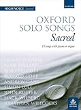 Oxford Solo Songs: Sacred: 16 Songs with Piano or Organ