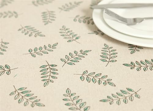 Nappe table rectangulaire 90 x 140 anti tache lavable coton Daesar