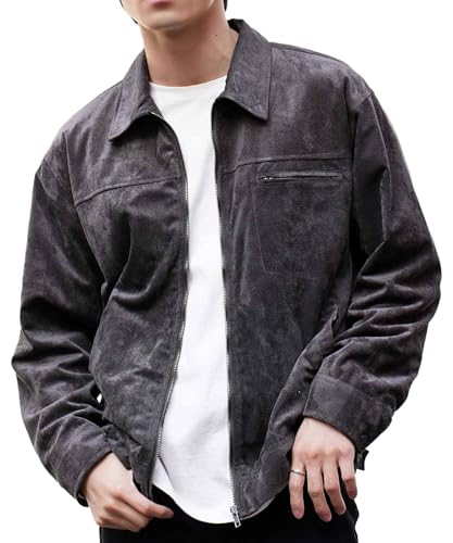 スウェード起毛ブルゾン