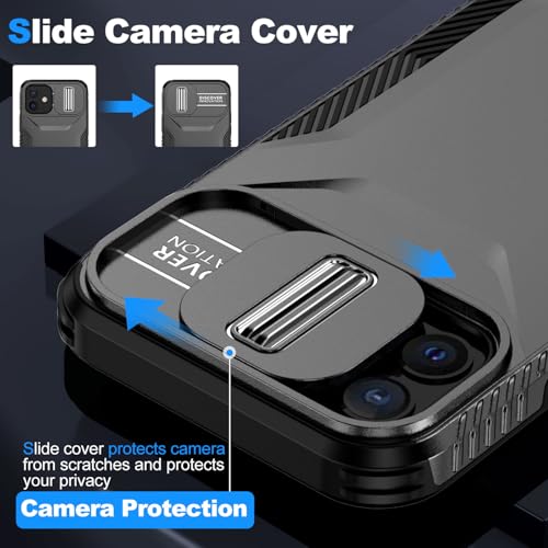 Coque antichoc iPhone 12 anti-rayure avec cache objectif - 2