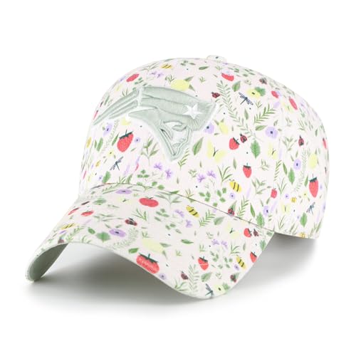 47 Women's Light Pink New England Patriots Posey Clean Up Adjustable Hat