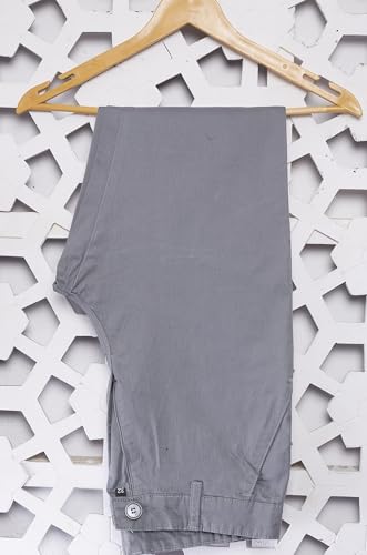 Image of DIVISIVE Men's Regular Fit Cotton Chinos Trousers Pants