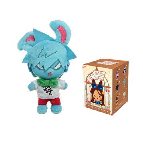 Bahomu Blind Box Cute Alien Stage Rabbit Series Vinyl Mystery Box Collectable Officially for Alien Stage Fans Birthday Gifts (1PC)