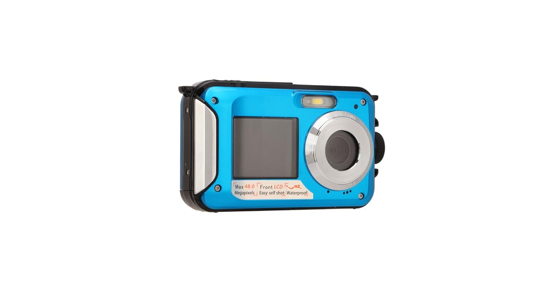 防水デジタルカメラ Amazon | 4K 水中カメラ 33フィート 防水カメラ 65MP オート
