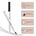 Tattoo Eyebrow Pen with Four Tips Long-lasting Smudge-Proof All Day Waterproof Brow Gel and Tint Dye Cream for Eyes Makeup(2#Brown)
