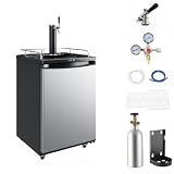 Festisoul Beer Kegerator Draft Keg Refrigerator Dispenser,Compact Beverage