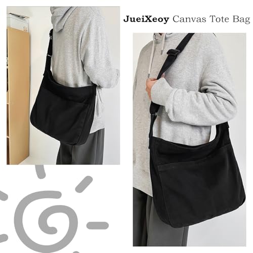 Bolso Tote de Lona Grande Unisex para Uso Casual miniatura 6