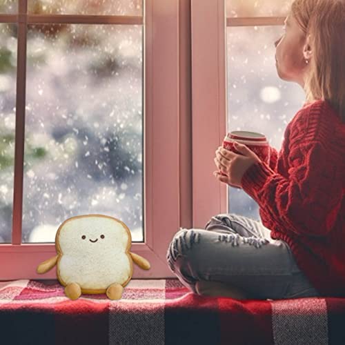 Almofada de torrada | Almofada de pelúcia de pão de torrada, almofadas de pão de torrada, travesseir