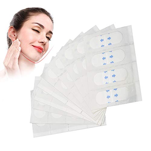 Face Lifting Patch, Face Lifting unsichtbare Artefakt Aufkleber Chin dünne Anti-Falten-Beauty-Tools Aufkleber 40 PCS/Box Cover