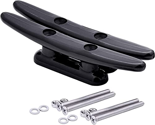 Sunoom Nylon Boat Cleat 8 Inch Boat Dock Cleats,Boat Rope Cleat,Kayak Cleat (1,2 Pcs),- Used For Marine, Deck, Nautical Decor (8 Inch - 2 Pcs) #TOP3