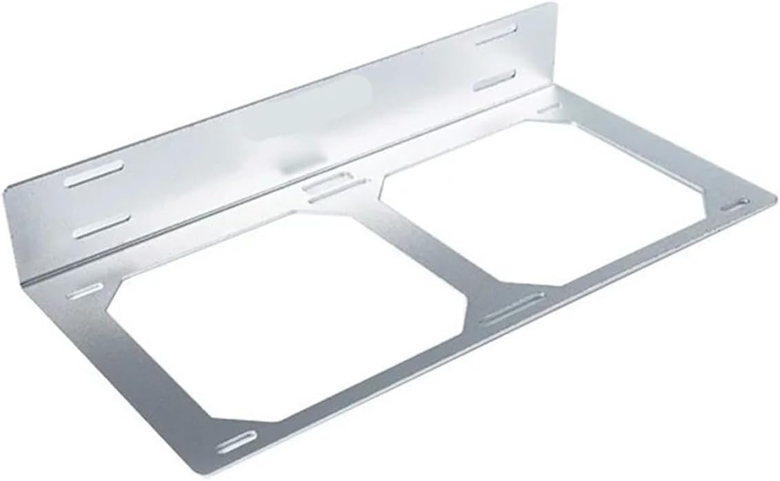 Fan Radiator Bracket 120MM 240MM 360MM Radiator mounting Bracket(240MM Silver)