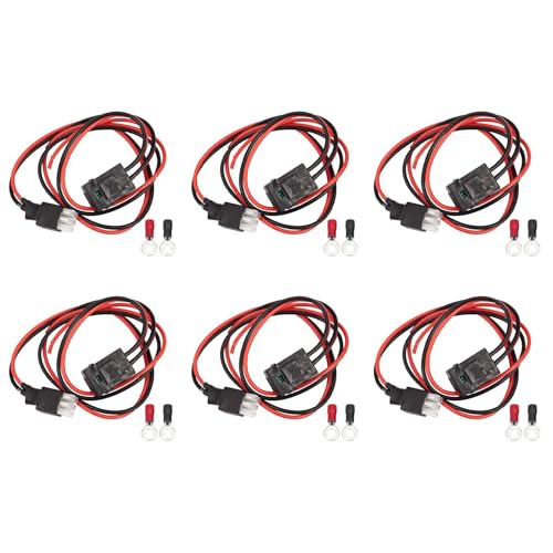 Cordon d'alimentation 6 PIN pour FT-857D et FT-897D avec lot de 6 câbles fusibles 30A 1m