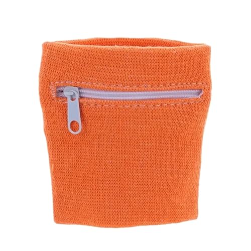 Support élastique pour poignet avec sangle réglable et poignet éponge zippé multicolore