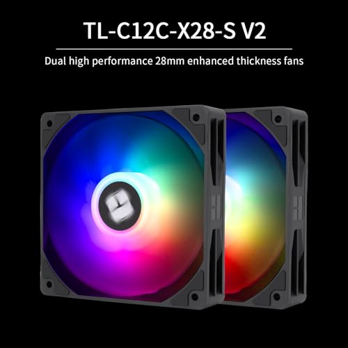 Image of Thermalright Peerless Assassin 120 Vision ARGB Black CPU Air Cooler, Twin Tower Cooler-1850RPM,320x240 Resolution IPS Screen with 2.8'',CPU Cooler for LGA1851 /1700 /115x,AM4 /AM5