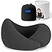 Produktbild Ostrichpillow Go Neck Pillow - Reisekissen mit Memory Foam, 360º Ergonomisches Design, Asymmetrische Seiten, Reisetasche Inklusive, Waschbarer Modal-Bezug