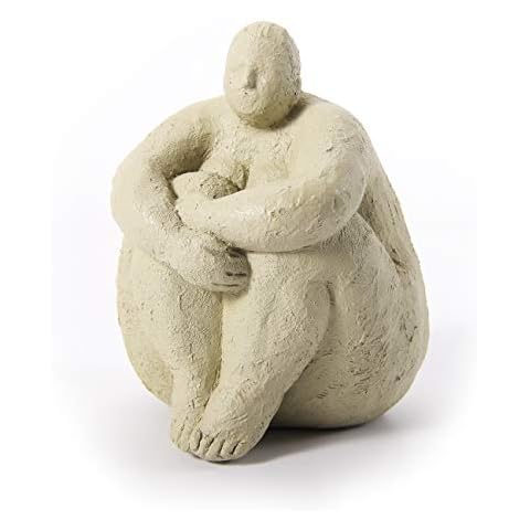 Amoy-Art Yoga Lady Sculpture Home Decor Cover