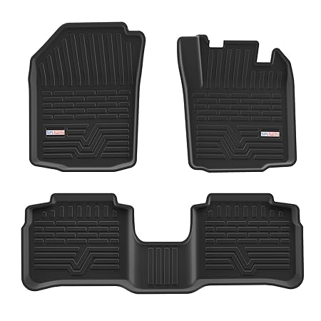 Image of Premium Slavia (2022-Present) Car Mats | Durable Anti-Slip 3D Car Floor Mat | Waterproof, Dustproof & Easy to Clean TPE Foot Mat | All Weather TPE Car Floor Mat | Custom Fit Accessories
