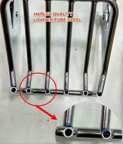 Miniatura 6 de Estante de equipaje desmontable para Harley Davidson Touring 2009-2023 Street GLIDE ROAD KING ELECTRA Ultra Classic 5030058A HD desmontables FLHX