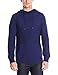 Calvin Klein Men's Cotton Acrylic Engineered Ribbed Hooded Sweater