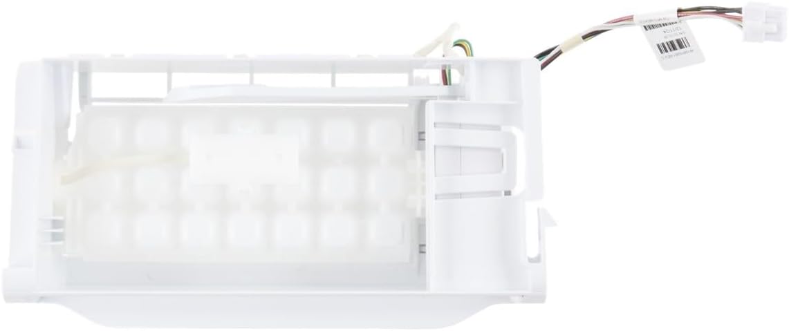 Whirlpool W11557000 OEM Refrigerator Ice Maker Assembly, White
