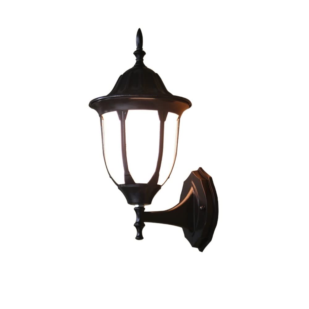 Sconce E27 extérieur étanche et luminaire de terrasse en métal pour éclairage villa