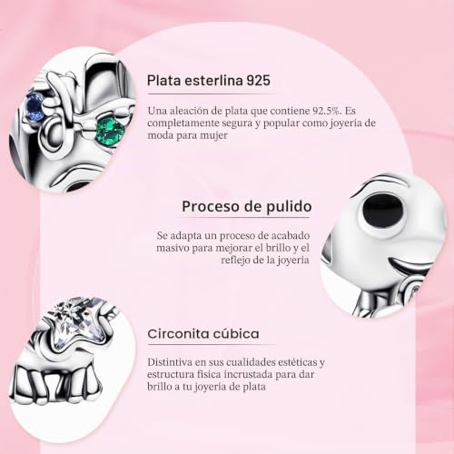 Dije de perro alienígena para collares y pulseras de diario 3