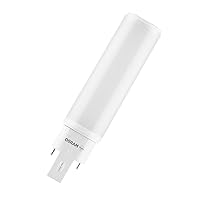 OSRAM Lampada LED DULUX con attacco a spina G24q 6W 660lm 6500K